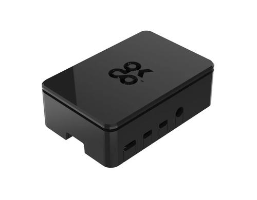 Gehuse zu Raspberry Pi 4 Model B Farbe: grau/schwarz