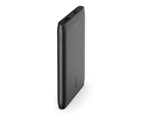 Belkin Powerbank Boost Charge USB-C PD 10k 18W, inkl. USB-C-Kabel 15cm, schwarz