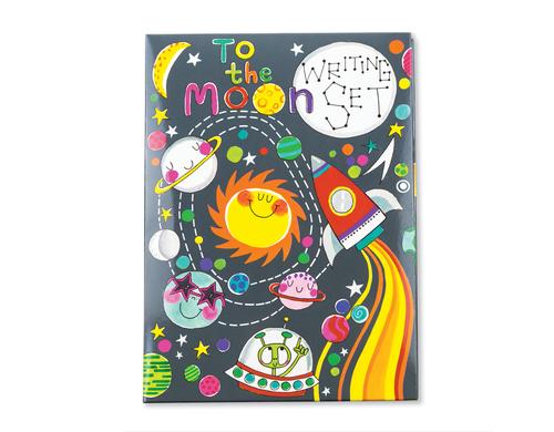 Rachel Ellen Briefpapierset Space 160x220mm, 30 Bltter, 20 Kuvert, 1 Sticker