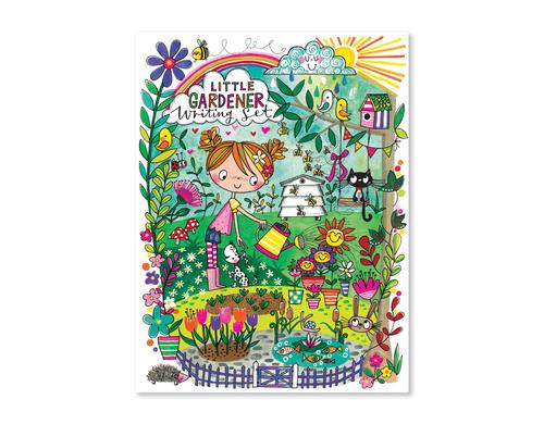 Rachel Ellen Briefpapierset Garten 160x220mm, 30 Bltter, 20 Kuvert, 1 Sticker