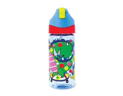 Rachel Ellen Trinkflasche Dinosaurier mit Strohhalm 350 ml