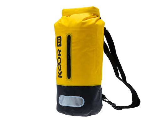 KOOR Dry Bag 10L gelb