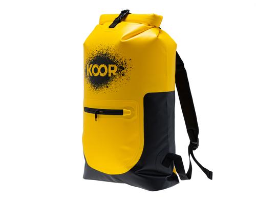 KOOR Dry Bag Rolltop 20L gelb