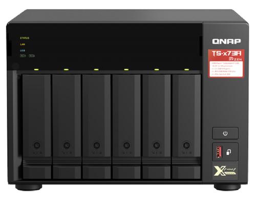 QNAP NAS TS-673A-8G, 6-bay AMD Ryzen V1000 series V1500B 4C/8T 2.2 GHz