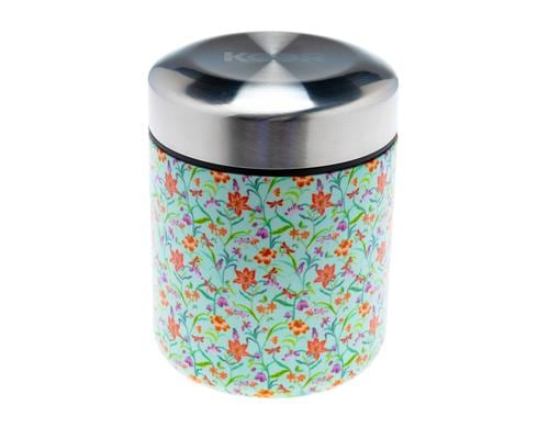 KOOR Food Pot Thermo 400ml Little Flowers Stainless Steel, doppelwandig