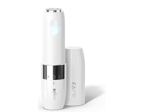 Braun Face Mini Hair Remover FS1000 weiss mit Smartlight