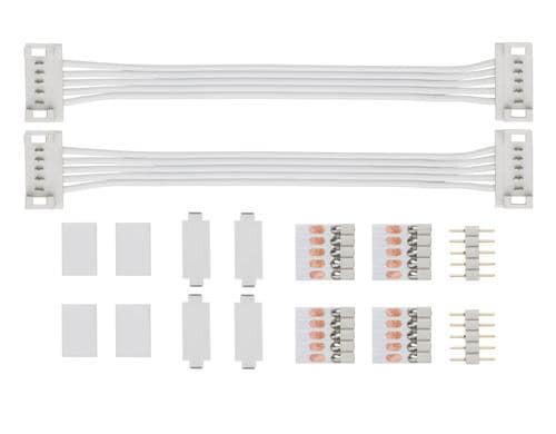 Paulmann MaxLED Universal Connector 2er Pack, Weiss, Kunststoff