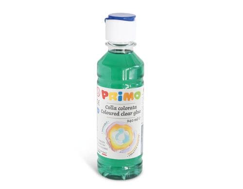 Primo Wasserklebstoff farbig 240ml, gelbgrn