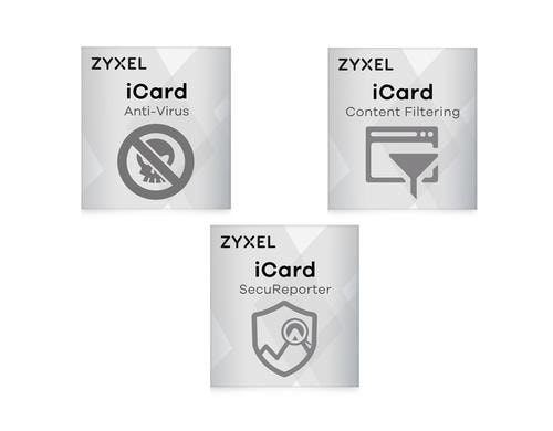 Zyxel iCard Bundle USG40/40W Premium 1J Bitdef. Anti-Virus, Content-Filter, SecuRep