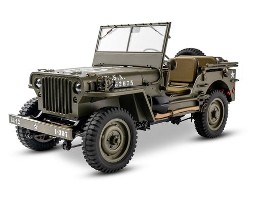 RocHobby 1941 MB Willys Jeep Scaler, RTR, 1:12