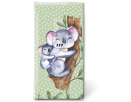 Paper + Design Taschentcher Koalas 1 Pckchen  10 Taschentcher