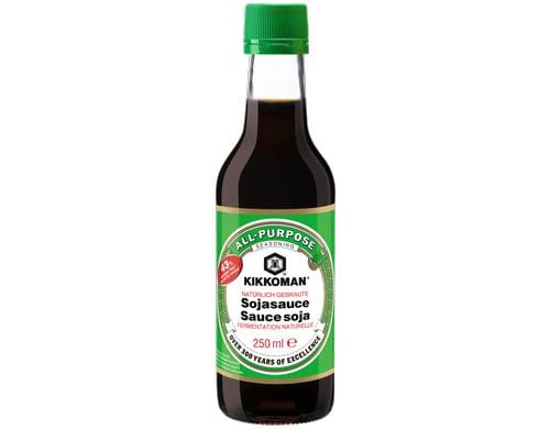 Kikkoman Sojasauce mit 43% weniger Salz 250 ml