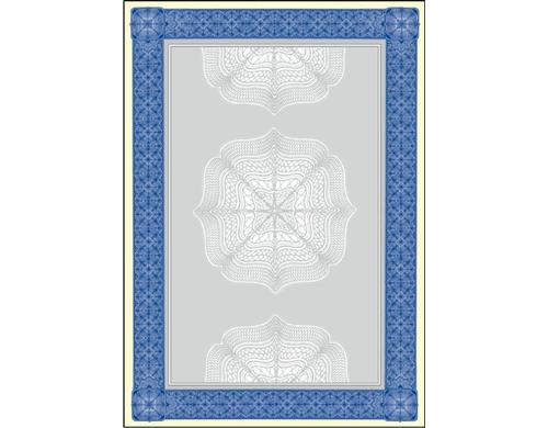 Sigel Motiv-Papier, Wertpapier blau (Ink/Laser/Copy) 185g, A4, 20 BL