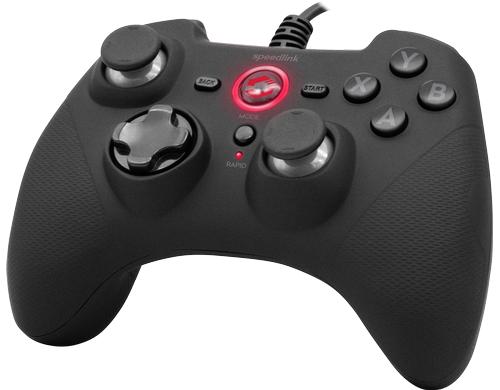 Speedlink RAIT Gamepad wired PC/PS3/Switch Schwarz