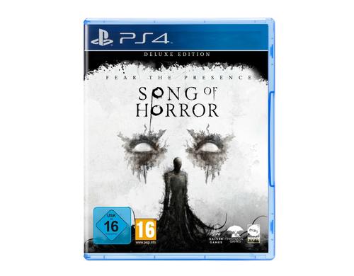 Song of Horror Deluxe Edition, PS4 Alter: 16+, inkl. Sleeve, Buch, Kartenmappe