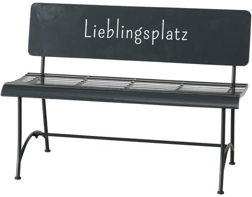 Boltze Bank Lieblingsplatz H 80cm, Eisen, Mehrfarbig,