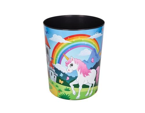 Lufer Papierkorb 13L Einhorn 24,5x30 cm