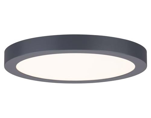 Paulmann Abia LED Aufbau Darkgrey 300mm LED 22W 2200lm 2700K, Nicht Dimmbar