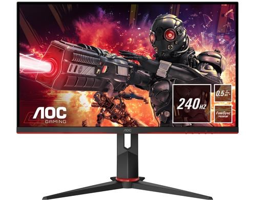 AOC 24 24G2ZU/BK, 1920x1080, IPS Displayport, 1x HDMI, 1ms, 240Hz