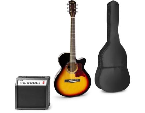 MAX ShowKitSB Elekroakustikgitarrenset, sunburst