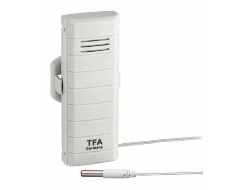 TFA WeatherHub T Sender mit wasserdichtem Kabel, ohne Batterie