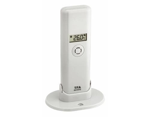 TFA WeatherHub T/H Display Sender ohne Batterie