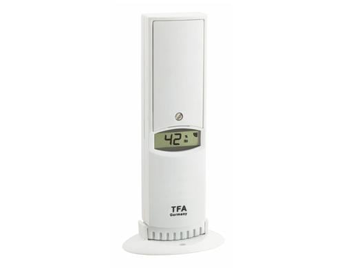 TFA WeatherHub T/H Display Sender ohne Batterie