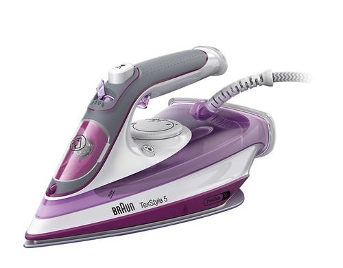 Braun Dampfbgeleisen TexStyle 5 SI5034VI violett, 2400 W, 300 ml Wassertank