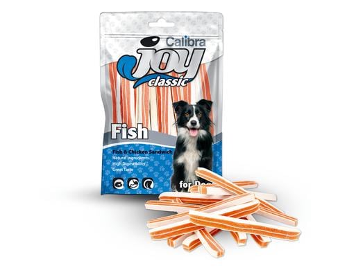 Calibra Joy Dog Chicken & Fish Sandwich 80g