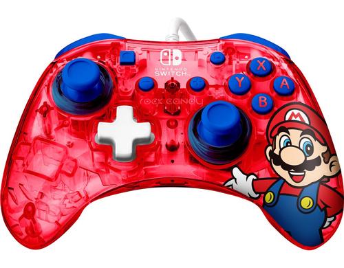 PDP Controller Rock Candy Mini Mario Nintendo Switch Controller, Mario