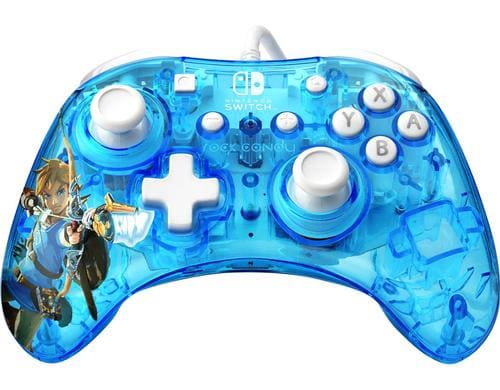 PDP Controller Rock Candy Mini Zelda Nintendo Switch Controller, Zelda Licensed