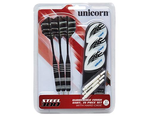 Unicorn STEEL TIP - S300 - 24G (schwarz)