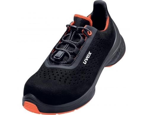 UVEX 1 G2 Halbschuhe S1 68468 schwarz, rot Weite 11 Grsse 37