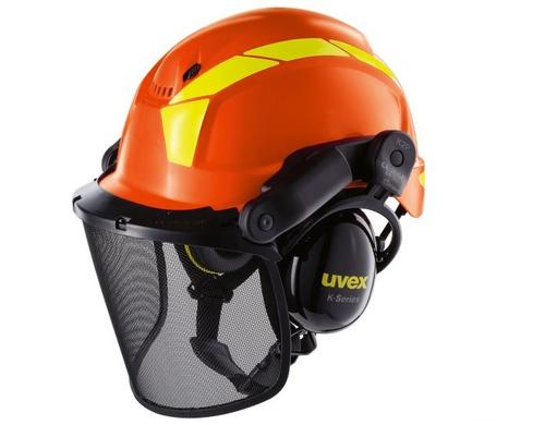 UVEX Schutzhelm pheos orange mit Lftungen