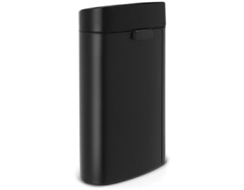 Brabantia Touch Bin New 40 Liter Matt Blac Inhalt 40 Liter, Farbe Matt Black