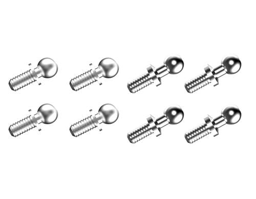 Amewi Kugelkopfschrauben Set Breaker je 4 Stck 2,5x10mm & 2,5x12mm