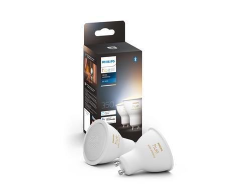 Philips Hue White Ambiance GU10 Doppelpack 2x350lm