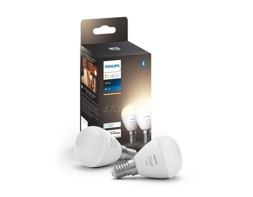 Philips Hue White E14 Luster Doppelpack 2x470lm