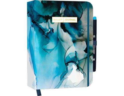 EMF Bullet Journal Dramatic Watercolor 224 Seiten