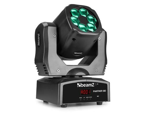 BeamZ Panther 80 Moving Head, LED, 6x12W, RGBW