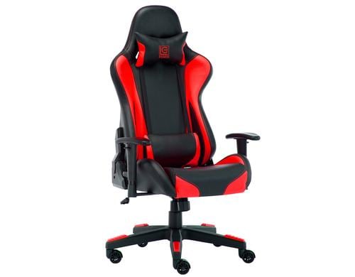 LC-POWER LC-GC-600BR Gaming Chair rot/schwarz