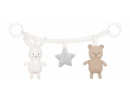 Kinderwagenkette Teddy/Hase 