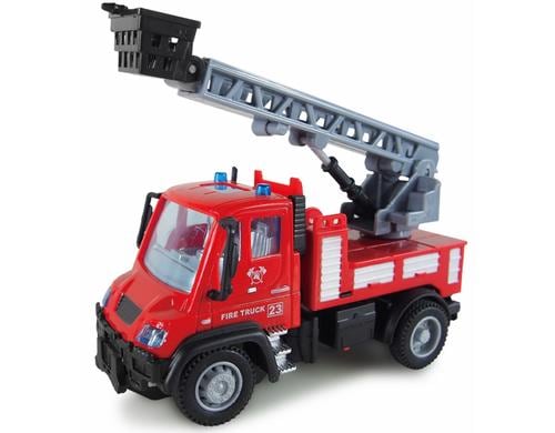 Amewi Mini Truck Feuerwehr rot RTR, 1:64