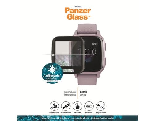 Panzerglass Displayschutz Garmin Venu SQ fr Garmin Venu SQ, Anti-Glare