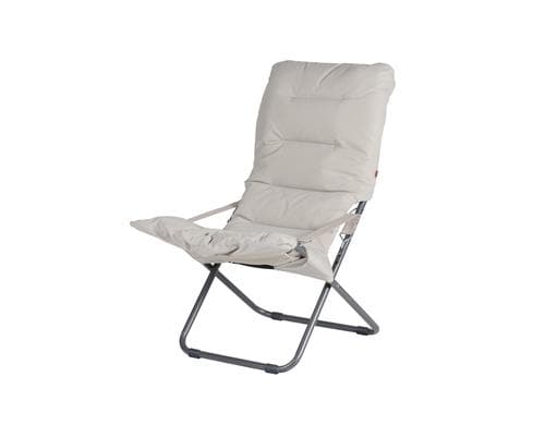 FIAM Relaxsessel Fiesta 127 Soft Weiss/Grau Metall