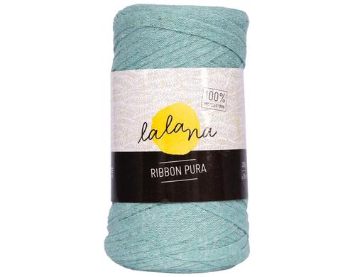 lalana Wolle Ribbon Pura mint 200 g, ca.  95 m