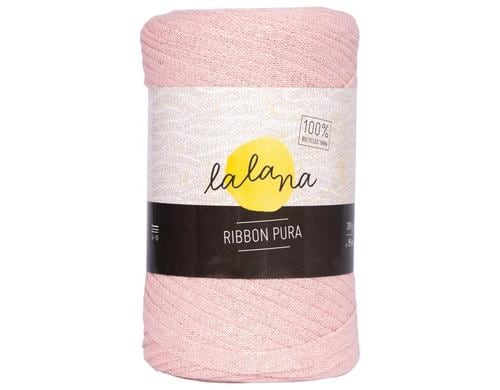 lalana Wolle Ribbon Pura powder 200 g, ca.  95 m