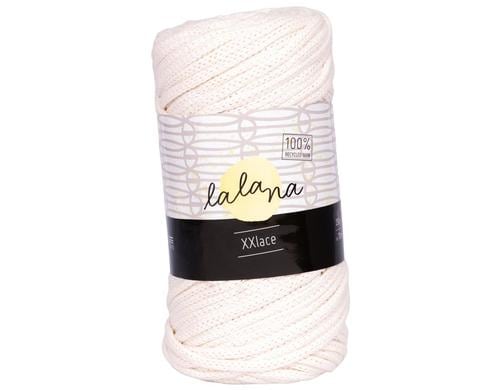 lalana Wolle Xxlace cream 200 g, ca 100 m