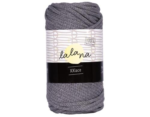 lalana Wolle Xxlace dunkelgrau 200 g, ca 100 m