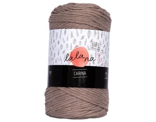 lalana Wolle Carina coffee 200 g, ca. 120 m